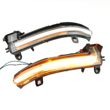 Load image into Gallery viewer, 1 Pair For BMW 3 Series F20 Car Dynamic LED Turn Signal Light Rearview Mirror Flasher Water Blinker, For BMW 3 Series F20 (Transparent), For BMW 3 Series F20 (Transparent Black)
