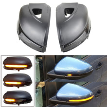Load image into Gallery viewer, 1 Pair For Volkswagen Golf 6 MK6 Car Dynamic LED Turn Signal Light Rearview Mirror Flasher Water Blinker, with Hole, For Volkswagen Golf 6 MK6, with Hole