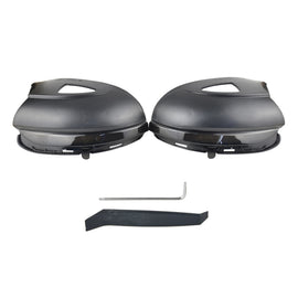 1 Pair For Volkswagen Golf 6 MK6 Car Dynamic LED Turn Signal Light Rearview Mirror Flasher Water Blinker, with Hole, For Volkswagen Golf 6 MK6, with Hole
