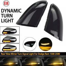 Load image into Gallery viewer, 1 Pair For Dodge Ram 1500 2009-2018 Car Dynamic LED Turn Signal Light Rearview Mirror Flasher Water Blinker, For Dodge Ram 1500 2009-2018
