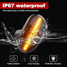 Load image into Gallery viewer, 2pcs For Suzuki Jimny JB64W 2018/07- Car Dynamic LED Fender Side Light, For Suzuki Jimny JB64W 2018/07- (Transparent), For Suzuki Jimny JB64W 2018/07- (Transparent Black)