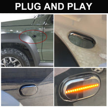 Load image into Gallery viewer, 2pcs For Suzuki Jimny JB64W 2018/07- Car Dynamic LED Fender Side Light, For Suzuki Jimny JB64W 2018/07- (Transparent), For Suzuki Jimny JB64W 2018/07- (Transparent Black)