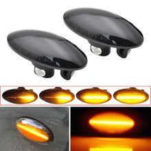 Load image into Gallery viewer, 2pcs For Suzuki Grand Vitara JT 2005-2012 Car Dynamic LED Fender Side Light, For Suzuki Grand Vitara JT 2005-2012 (Transparent), For Suzuki Grand Vitara JT 2005-2012 (Transparent Black)