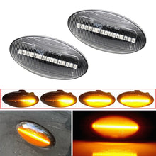 Load image into Gallery viewer, 2pcs For Suzuki Grand Vitara JT 2005-2012 Car Dynamic LED Fender Side Light, For Suzuki Grand Vitara JT 2005-2012 (Transparent), For Suzuki Grand Vitara JT 2005-2012 (Transparent Black)