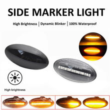 Load image into Gallery viewer, 2pcs For Suzuki Grand Vitara JT 2005-2012 Car Dynamic LED Fender Side Light, For Suzuki Grand Vitara JT 2005-2012 (Transparent), For Suzuki Grand Vitara JT 2005-2012 (Transparent Black)