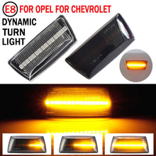 Load image into Gallery viewer, 2pcs For Chevrolet Cruze 2009-2014 Car Dynamic LED Fender Side Light 1713423, For Chevrolet Cruze 2009-2014 (Transparent), For Chevrolet Cruze 2009-2014 (Transparent Black)
