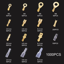 Load image into Gallery viewer, 1000 in 1 Cable Spade Plug Connector DIY Terminal Connectors, 1000 in 1