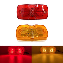Load image into Gallery viewer, 2pcs MK-106 Truck 12LEDs Side Marker Light, MK-106 (Red Light), MK-106 (Yellow Light)