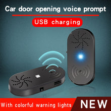 Load image into Gallery viewer, Car Door Opener Alarm Automatic Induction Voice LED Prompt Light, Door Opener Alarm