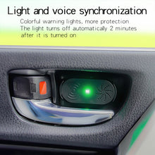 Load image into Gallery viewer, Car Door Opener Alarm Automatic Induction Voice LED Prompt Light, Door Opener Alarm
