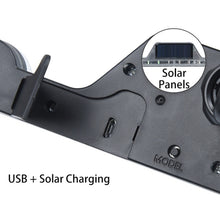 Load image into Gallery viewer, Car Triangular Light Warning Sign Solar Charging Strobe Emergency Ranger Light