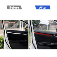 Load image into Gallery viewer, Car Carbon Fiber Door Decorative Strip for Honda Tenth Generation Civic 2016-2019, Left and Right Drive Universal, Door Decorative Strip