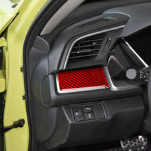 Load image into Gallery viewer, Car Carbon Fiber Central Control Left Decorative Sticker for Honda Tenth Generation Civic 2016-2019, Left Drive, Central Control Left Sticker Left Drive