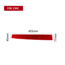 Load image into Gallery viewer, Car Carbon Fiber Central Control Decorative Sticker for Honda Tenth Generation Civic 2016-2019, Right Drive, Central Control Right Drive