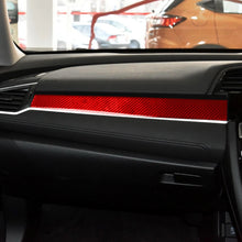 Load image into Gallery viewer, Car Carbon Fiber Central Control Decorative Sticker for Honda Tenth Generation Civic 2016-2019, Right Drive, Central Control Right Drive