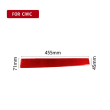 Load image into Gallery viewer, Car Carbon Fiber Central Control Decorative Sticker for Honda Tenth Generation Civic 2016-2019, Left Drive, Central Control Left Drive