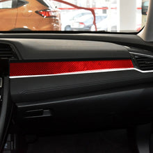 Load image into Gallery viewer, Car Carbon Fiber Central Control Decorative Sticker for Honda Tenth Generation Civic 2016-2019, Left Drive, Central Control Left Drive