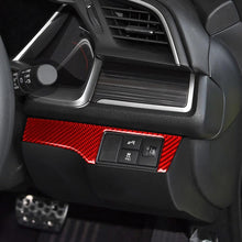Load image into Gallery viewer, Car Carbon Fiber Headlight Switch Panel Decorative Sticker for Honda Tenth Generation Civic 2016-2019, Right Drive, Headlight Switch Right Drive