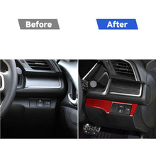 Load image into Gallery viewer, Car Carbon Fiber Headlight Switch Panel Decorative Sticker for Honda Tenth Generation Civic 2016-2019, Right Drive, Headlight Switch Right Drive