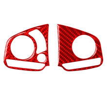 Load image into Gallery viewer, Car Carbon Fiber Steering Wheel Button High Configuration Decorative Sticker for Honda Tenth Generation Civic 2016-2019, Left and Right Drive Universal, Steering Wheel Button High Configuration