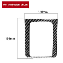 Load image into Gallery viewer, Car Carbon Fiber Gear Position Decorative Sticker for Mitsubishi Lancer-ex / EVO / Fortis 9-10th Generation, Left and Right Drive Universal High-configuration, Gear Position