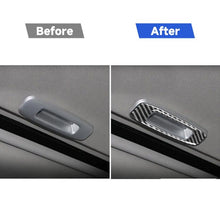 Load image into Gallery viewer, Car Carbon Fiber Skylight Handle Decorative Sticker for Mitsubishi Lancer EVO (DE/ES) 2008-2015, Left and Right Drive Universal, Skylight Handle (DE/ES)