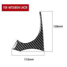 Load image into Gallery viewer, Car Carbon Fiber Right Speedometer Decorative Sticker for Mitsubishi Lancer EVO 2008-2016, Left Drive, Right Speedometer