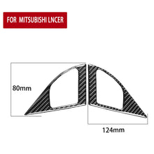 Load image into Gallery viewer, 2 PCS Car Carbon Fiber Left and Right Speakers Decorative Sticker for Mitsubishi Lancer EVO (Only DE / ES) 2008-2015, Left and Right Drive Universal, Left and Right Speakers (Only DE / ES)