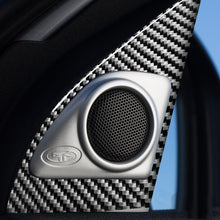 Load image into Gallery viewer, 2 PCS Car Carbon Fiber Left and Right Speakers Decorative Sticker for Mitsubishi Lancer EVO (Only DE / ES) 2008-2015, Left and Right Drive Universal, Left and Right Speakers (Only DE / ES)