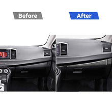 Load image into Gallery viewer, Car Carbon Fiber Passenger Side Glove Box Decorative Sticker for Mitsubishi Lancer EVO 2008-2015, Left Drive, Passenger Side Glove Box, Left Drive