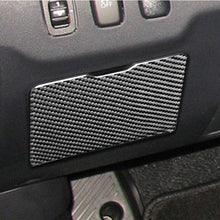 Load image into Gallery viewer, Car Carbon Fiber Driver Storage Box Decorative Sticker for Mitsubishi Lancer EVO 2008-2015, Left and Right Drive Universal, Driver Storage Box
