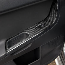 Load image into Gallery viewer, 6 PCS Car Carbon Fiber Glass Lift Panel Decorative Sticker for Mitsubishi Lancer EVO 2008-2015, Right Drive, Glass Lift Panel, Right Drive