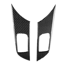 Load image into Gallery viewer, 2 PCS Car Carbon Fiber Door Handle Panel Decorative Sticker for Mitsubishi Lancer EVO 2008-2015, Left and Right Drive Universal, Door Handle Panel