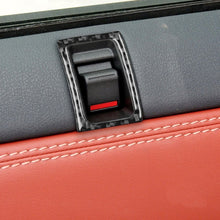 Load image into Gallery viewer, 2 PCS Car Carbon Fiber Left and Right Door Lock Decorative Sticker for Nissan GTR R35 2008-2020, Left and Right Drive Universal, Door Lock