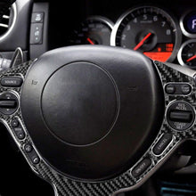 Load image into Gallery viewer, Car Carbon Fiber Steering Wheel Buttons Decorative Sticker for Nissan GTR R35 2008-2016, Left and Right Drive Universal, Steering Wheel Buttons