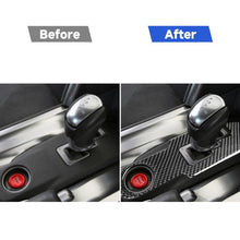 Load image into Gallery viewer, Car Carbon Fiber Gear Shift Panel Decorative Sticker for Nissan GTR R35 2008-2016, Left and Right Drive Universal, Gear Shift Panel