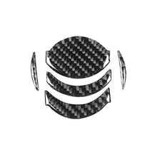 Load image into Gallery viewer, 5 PCS Car Carbon Fiber Central Air Outlet Decorative Sticker for Nissan GTR R35 2008-2016, Left and Right Drive Universal, Central Air Outlet