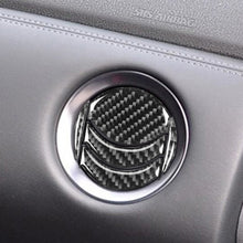 Load image into Gallery viewer, 5 PCS Car Carbon Fiber Central Air Outlet Decorative Sticker for Nissan GTR R35 2008-2016, Left and Right Drive Universal, Central Air Outlet