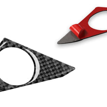 Load image into Gallery viewer, 2 PCS Car Carbon Fiber Door Horn Decorative Sticker for Nissan GTR R35 2008-2020, Left and Right Drive Universal, Door Horn