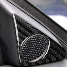 Load image into Gallery viewer, 2 PCS Car Carbon Fiber Door Horn Decorative Sticker for Nissan GTR R35 2008-2020, Left and Right Drive Universal, Door Horn