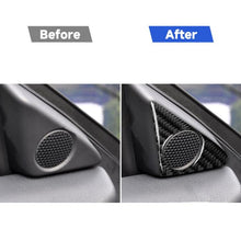 Load image into Gallery viewer, 2 PCS Car Carbon Fiber Door Horn Decorative Sticker for Nissan GTR R35 2008-2020, Left and Right Drive Universal, Door Horn