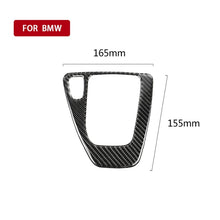 Load image into Gallery viewer, Carbon Fiber Car Left Driving Gear Panel Decorative Sticker for BMW E90 / E92 2005-2012, Suitable for Left Driving, Left Driving Gear Panel