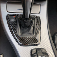 Load image into Gallery viewer, Carbon Fiber Car Left Driving Gear Panel Decorative Sticker for BMW E90 / E92 2005-2012, Suitable for Left Driving, Left Driving Gear Panel