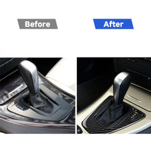 Load image into Gallery viewer, Carbon Fiber Car Right Driving Gear Panel Decorative Sticker for BMW E90 / E92 2005-2012, Right Driving Gear Panel