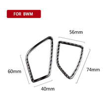 Load image into Gallery viewer, Carbon Fiber Car Instrument Air Outlet Decorative Sticker for BMW (F30) 2013-2018 / (F34) 2013-2017, Sutible for Left Driving, Instrument Air Outlet
