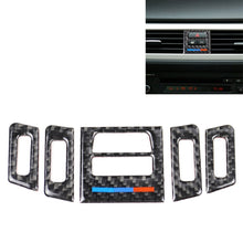 Load image into Gallery viewer, 5 PCS Low Matching Carbon Fiber Car Air Outlet Decorative Sticker for BMW E90 / E92 / E93 2005-2012, Low Matching Air Outlet