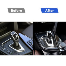 Load image into Gallery viewer, Carbon Fiber Car Gear Panel Decorative Sticker for BMW (F30) 2013-2017 / (F34) 2013-2017, Sutible for Left Driving, Gear Panel
