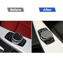 Load image into Gallery viewer, Carbon Fiber Car Multimedia Frame Decorative Sticker for BMW X3 / X4 / X5 / X6 / F07 / F10 / F15 / F16 / F20 / F25 / F26 / F30 / F34, Multimedia Frame
