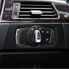 Load image into Gallery viewer, Carbon Fiber Car Headlight Switch Decorative Sticker for BMW E90 / E92 / E93 2005-2012, Headlight   Switch