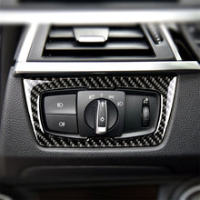 Load image into Gallery viewer, Carbon Fiber Car Headlight Switch Decorative Sticker for BMW F30 2013-2017 / F34 2013-2017, Headlight  Switch